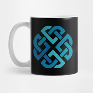 St. Patrick's Day Celtic Blue Knot #1 Mug